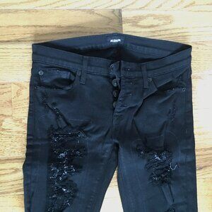Hudson Jeans Ciara Skinny Exposed Button